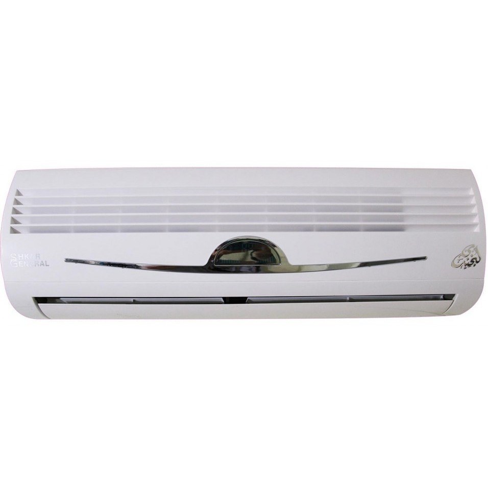 کولر گازی دیواری جنرال شکار 18000 مدل لبخندی استیل GNRR-18GRAA-I T3